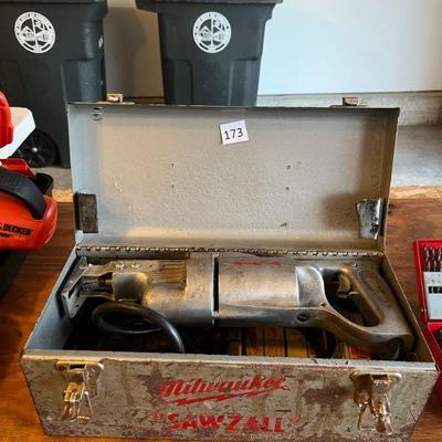 173:Corded Milwaukee Saw ZAll
