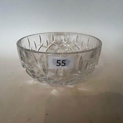 55:Glass Crystal Bowl
