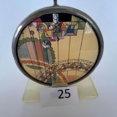 25:Glass Ornament Frank Lloyd Wright
