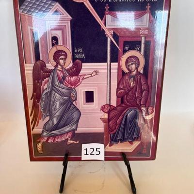 125:Wooden Annunciation of the Theotokos
