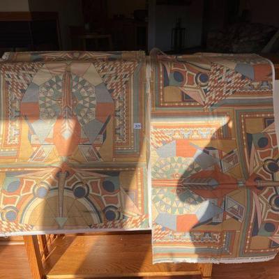 109:3 Fabric Pieces -FLW Foundation  Imp
