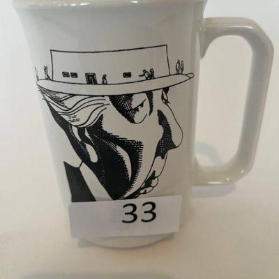 33:Frank Lloyd Wright Ceramic Mug 
