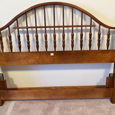 146:Rock City Furniture Solid Wood Headboard
