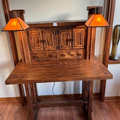 171:Frank Lloyd Wright Inspired Avery Coonley Desk
