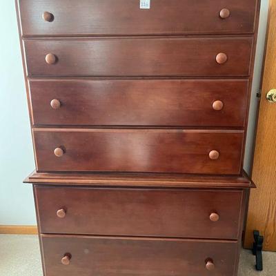 116:Moosehead Solid Maple Dovetail Chest
