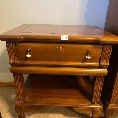 142:Rock City Furniture Solid Wood Night Stand
