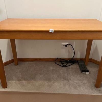 105:Solid Wood Work Table
