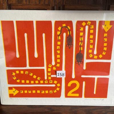 158:Laura Weaver Huff "Two Mice in a Maze" Ed. 80
