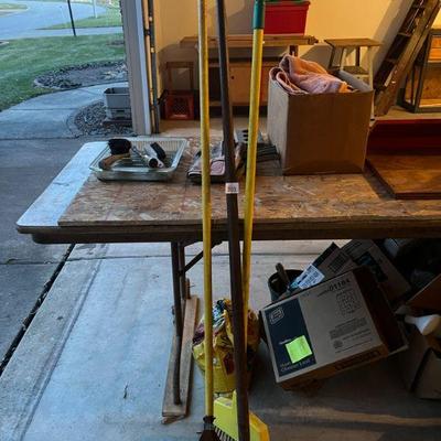 201:(2) Rakes and Broom
