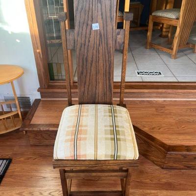 170:Frank Lloyd Wright Inspired Hand Crafted Chair
