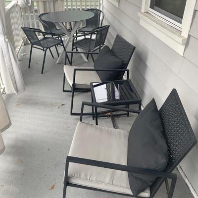 Outdoor table and 4 chairs. $450
Rockers 