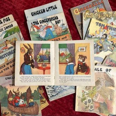 huge collection of vintage childrens books