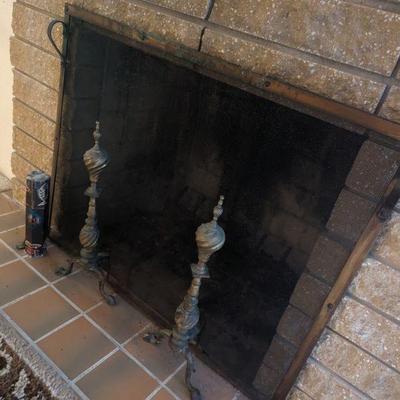 fireplace screen 