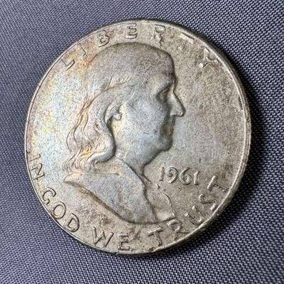 1961 Franklin Half Dollar
