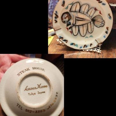 Alaska advertising ashtray