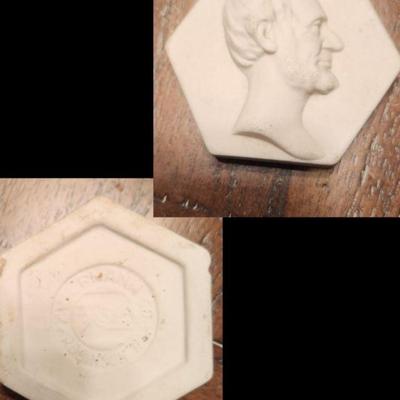 Case Pottery Co. Abe Lincoln tile