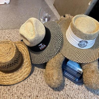 golf straw hats