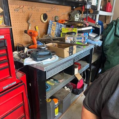 husky tool bench