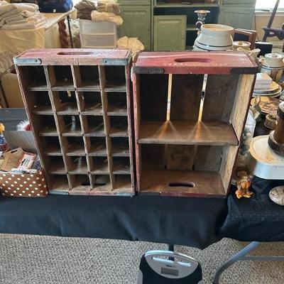 Coca Cola crates