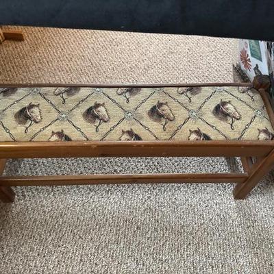 Horse bench