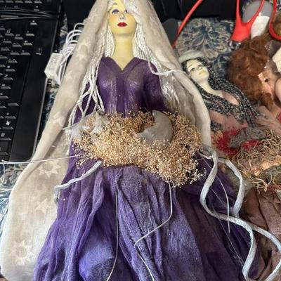 hellenic handcrafted doll