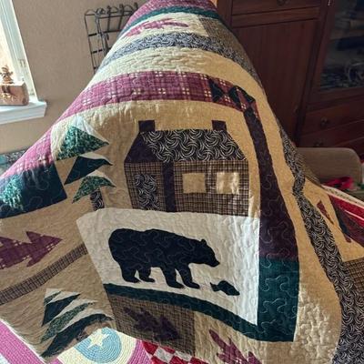 Christmas quilt large