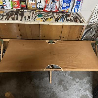 Fold out cot