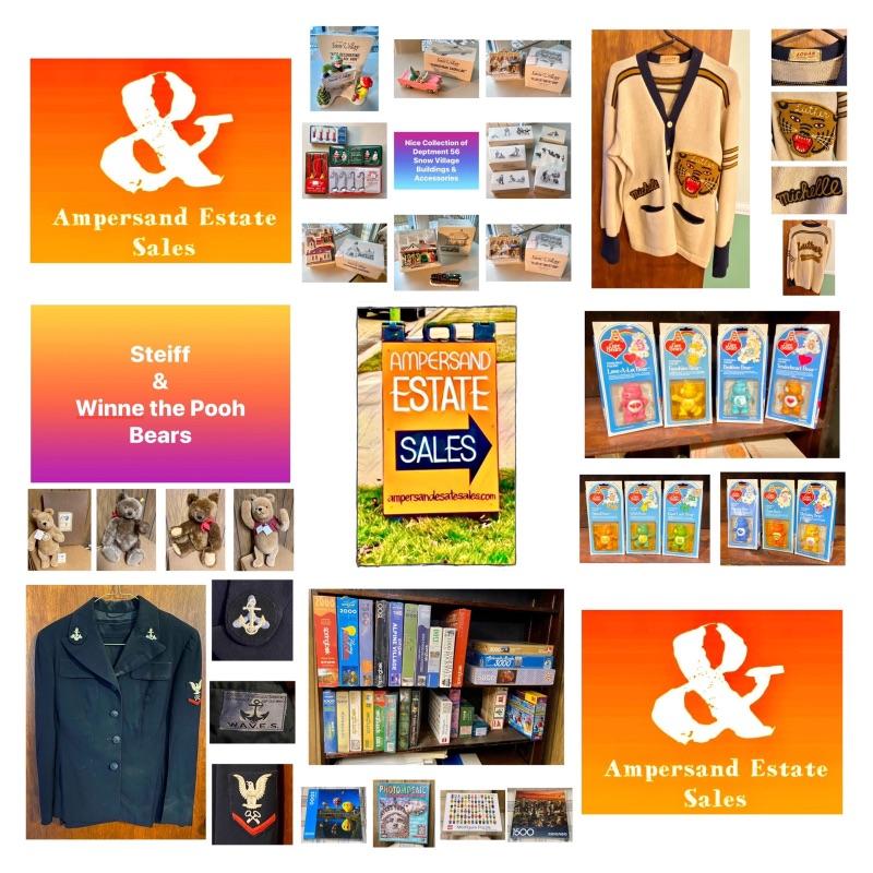 Ampersand Estate Sale Chicago, IL. Jan 19, 20 & 21, 2024