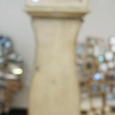 1161	RIDGEWAY *ANTIQUES ROAD SHOW* GRANDFATHERS CLOCK WITH QUARTZ MOVEMENT, APPROXIMATELY 11 IN X 17 IN X 80 IN H
