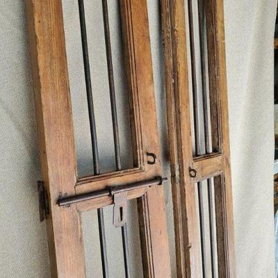 Antique French Window Shutters