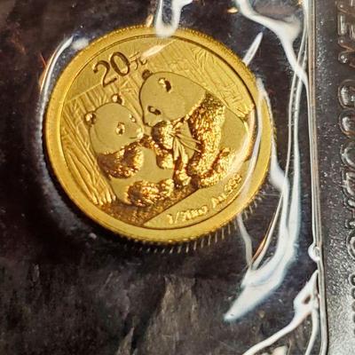 gold panda coin 