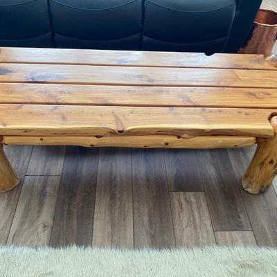 Handmade table purchased in Tennessee