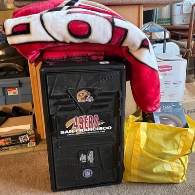 MME171- 49ers & Broncos Football Memorabilia 