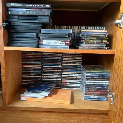 MME185- Assorted Music CD's & DVD's