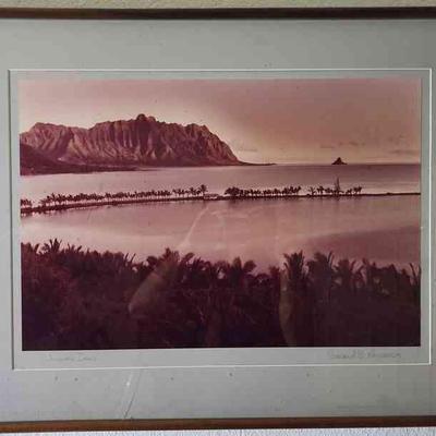 MME177 - "Windward Dawn" Framed Photo Art