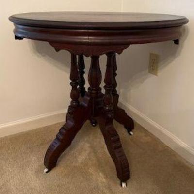 Antique Oval Mahogany Table