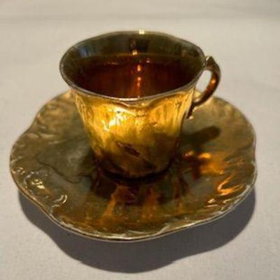 Antique Demitasse Cup and Saucer