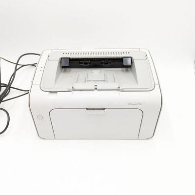  HP LaserJet P1005 Black and White Laser Printer, Tested and Working