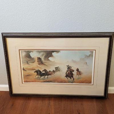 Framed and Signed Lithograph by Don Griffiths Limited Edition 102/550