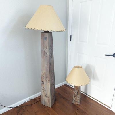 Southwestern Style Floor and Table Lamps
