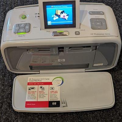 HP Photosmart A616 Compact Photo Printer, Tested and Working