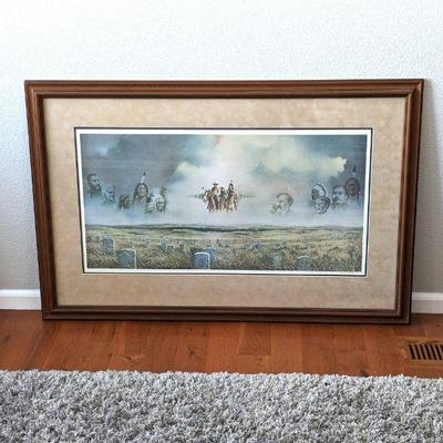 Framed and Signed Lithograph by Don Griffiths