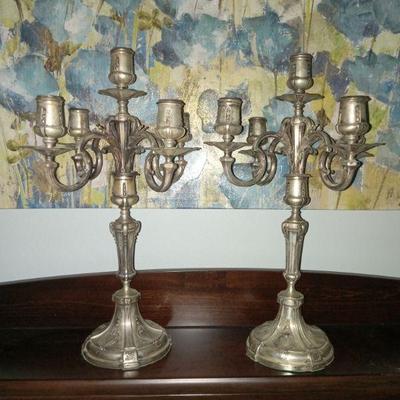 Sterling candleroba from German castle ww2