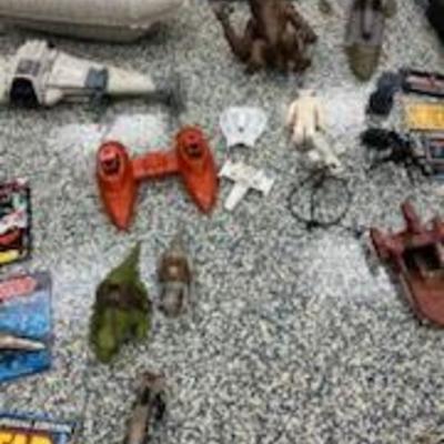Original star wars toys lot
