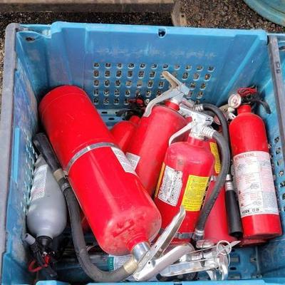 #80422 â€¢ 9 Fire Extinguishers
