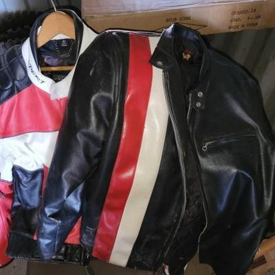 #15170 â€¢ 2 Motorcycle Jackets
