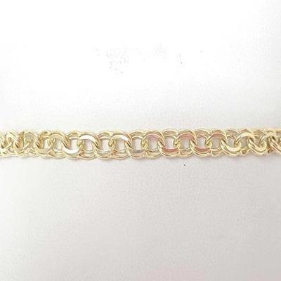 #801 â€¢ 14K Gold Bracelet, 7g
