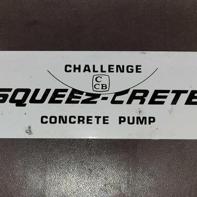 #15180 â€¢ Challenge Concrete Pump Plate
