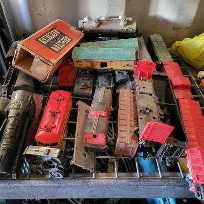 #15096 â€¢ Approx 22 Model Trains and Train Cars
