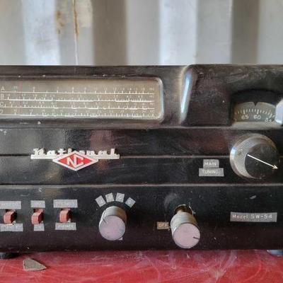 #15036 â€¢ Vintage National Radio

